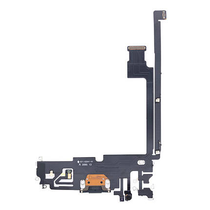 Шлейф для iPhone 12 Pro Max з роз’ємом зарядки (Blue), фото 3