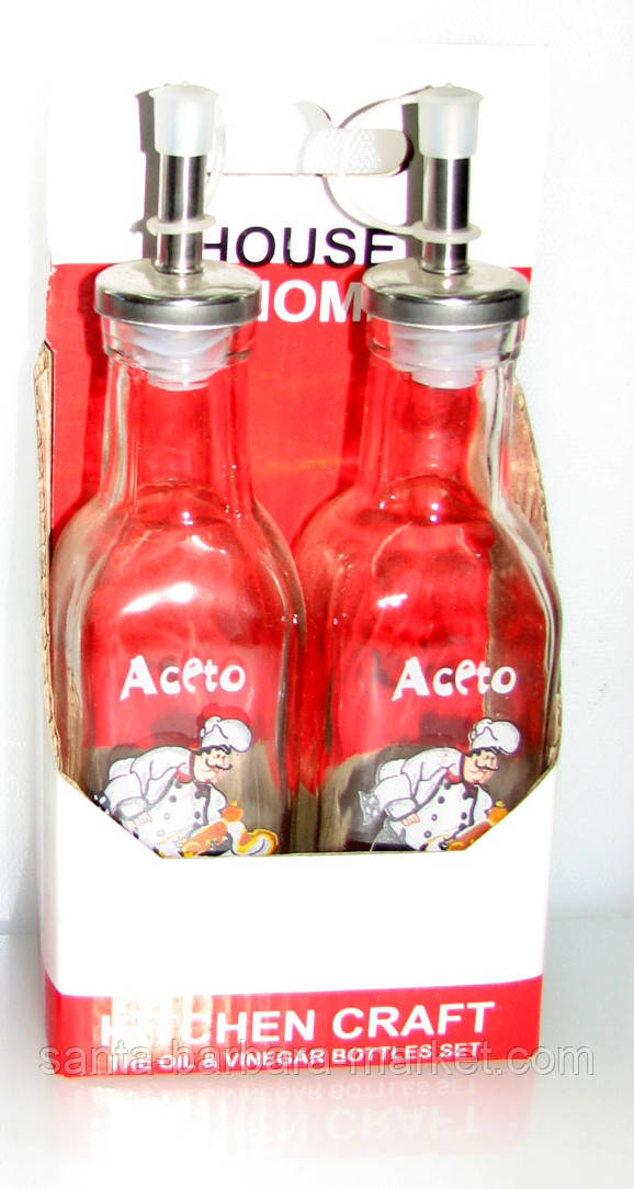 Пляшка для олії "Olio+Aceto", 150 мл метал. корок