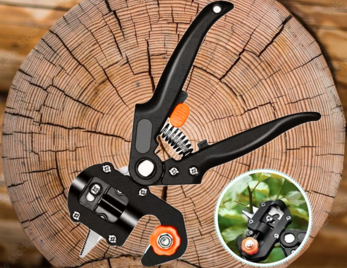 Професійний привівальний секатор Grafting Tool з 3 ножами для обрізання та щеплення дерев