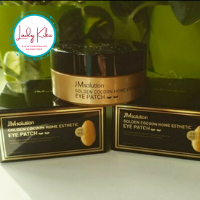 Гідрогелеві патчі з протеїнами шовку та золота JMsolution Golden Cocoon Home Esthetic Eye Patch, 60шт
