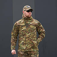 Парка куртка демисезонная тактическая Military мультикам (M - 4XL) рип-стоп Куртка армейская мужская