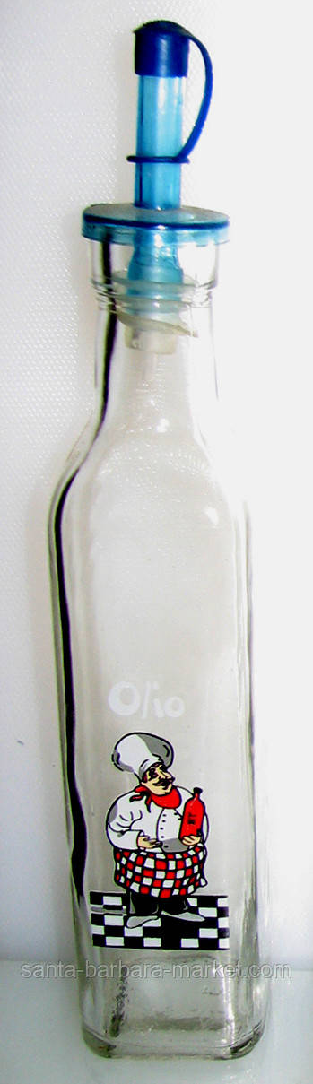 Пляшка для олії "Olio+Aceto", 250 мл пласт. корок, фото 1