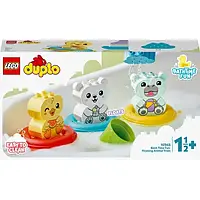 Конструктор LEGO Duplo My First 10965 Приключения в ванной: плавучий поезд для зверей блоковый