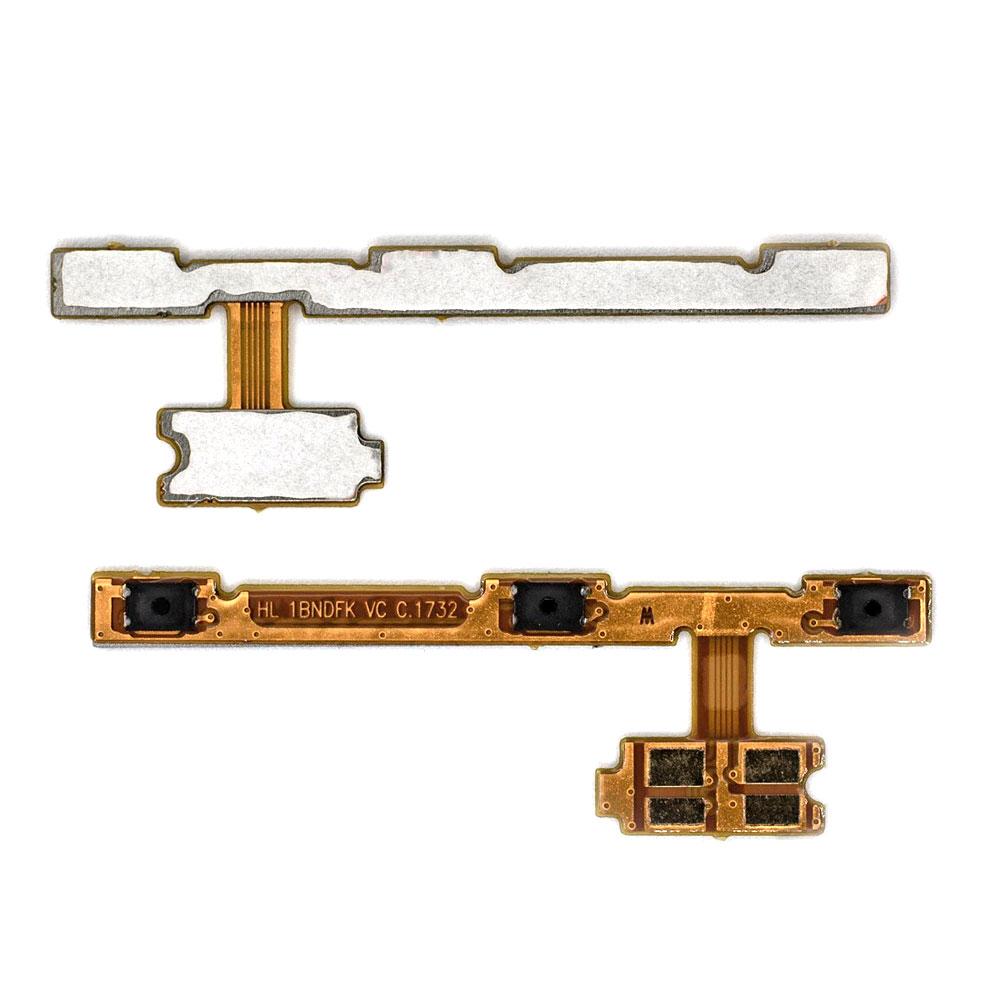 Шлейф для Huawei Honor 7X Dual Sim з кнопками включення та регулювання гучності