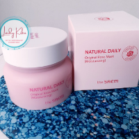 Зволожуюча маска з пелюстками троянди The Saem Natural Daily Original Rose Mask, 100ml