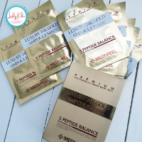 Омолоджуюча маска з золотом і пептидами Medi-Peel Luxury 24K Gold Ampoule Mask 5Peptide Balance, 25ml