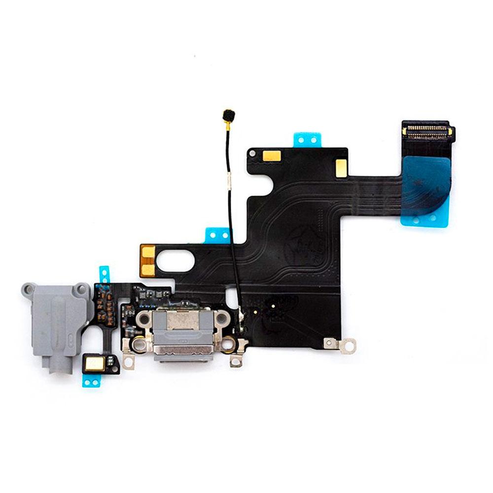 Шлейф для iPhone 6 з роз’ємом зарядки (Grey) (Original PRC)