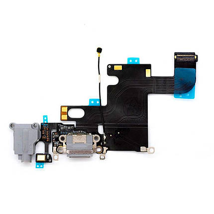 Шлейф для iPhone 6 з роз’ємом зарядки (Grey) (Original PRC), фото 1