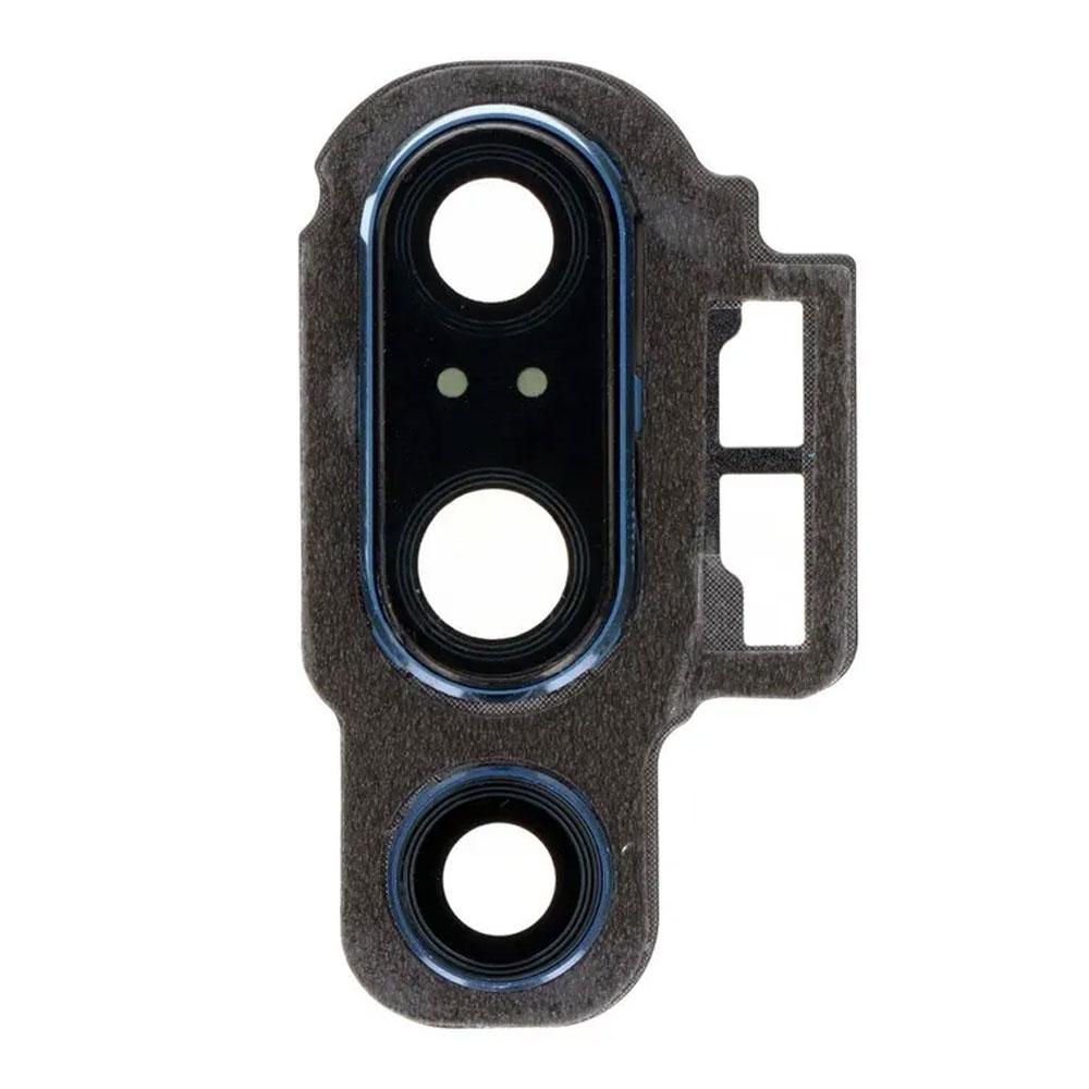 Скло камери для Huawei P20 Pro в рамці (Blue) (Original)