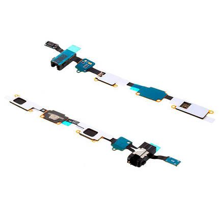 Шлейф для Samsung J710 Galaxy J7 (2016) з кнопкою меню і аудіо конектором, фото 1