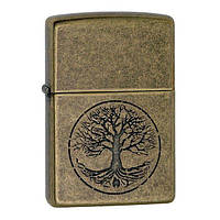 Зажигалка Zippo Tree of Life Бронзовая (29149) TP, код: 7725212