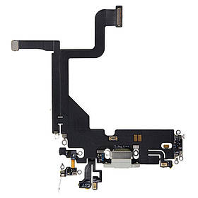 Шлейф для iPhone 13 Pro з роз’ємом зарядки (Silver)