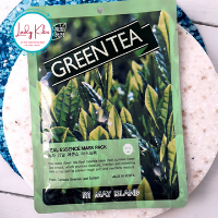 Тканинна маска з екстрактом зеленого чаю May Island Real Essence Green Tea Mask Pack, 25ml