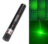 Зеленая мощная лазерная указка TY Laser 303 лазер с насадкой звездное небо и ключ для блокировки