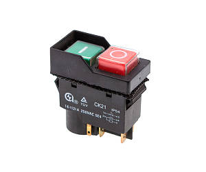 Кнопка пускова магнітний пускач для бетономішалки CK21 контакти кнопка для запуску бетонозмішувача