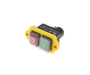 Кнопка пускова магнітний пускач для бетономішалки CK21 5 контактів на рамці. Кнопка пускова магнітний пускач