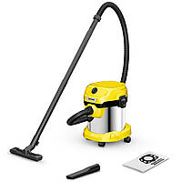 Пылесос профессиональный Karcher WD 2 Plus S V-15/4/18 Premium (1.628-050.0) керхер