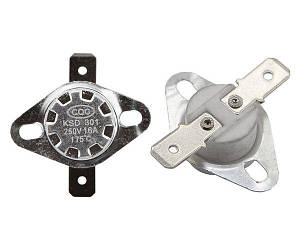Термореле KSD 301 (175°C 16A, 250V)