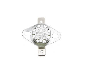 Термореле KSD 301 (185 °C 16A, 250 V)