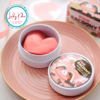 Гідрогелеві патчі з трояндою та золотом Secret Key Pink Racoony Hydro Gel Eye & Cheek Patch, 60шт