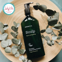 Безсульфатний шампунь з розмарином AROMATICA Rosemary Scalp Scaling Shampoo, 400ml