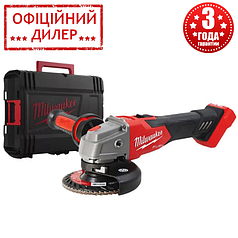 Акумуляторна кутова шліфувальна машина Milwaukee M18 FSAGV125XB-0X 4933478436 (Без АКБ і ЗП, 18 В, 125 мм)