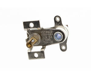 Термореле KST820B, 250V 16A, 95°C (прямі ніжки під 180°)