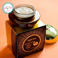 Антивіковий крем для шкіри навколо очей з муцином равлика FarmStay Escargot Noblesse Intensive Eye Cream,