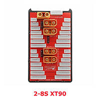 Плата параллельной зарядки и балансировки аккумуляторов XT90 2S-8S LiPo