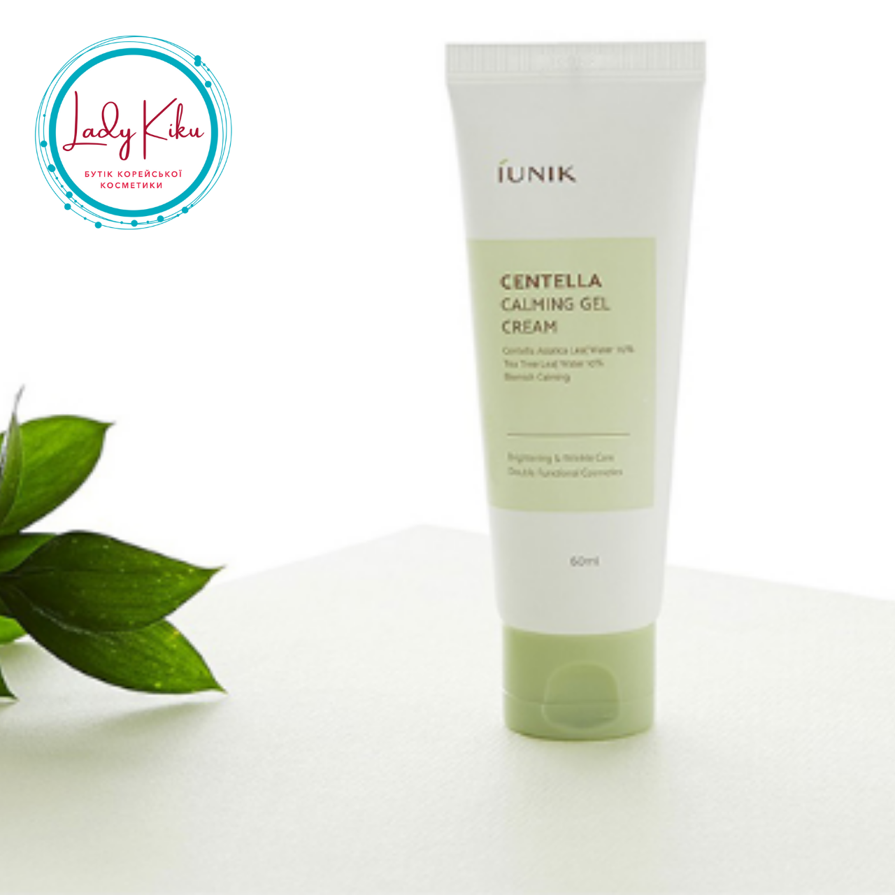 Заспокійливий гель-крем з центеллою азіатською iUnik Centella Calming Gel Cream, 60ml