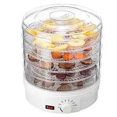 Сушарка для овочів і фруктів Zepline ZP-028 діаметр 26 см,800W.