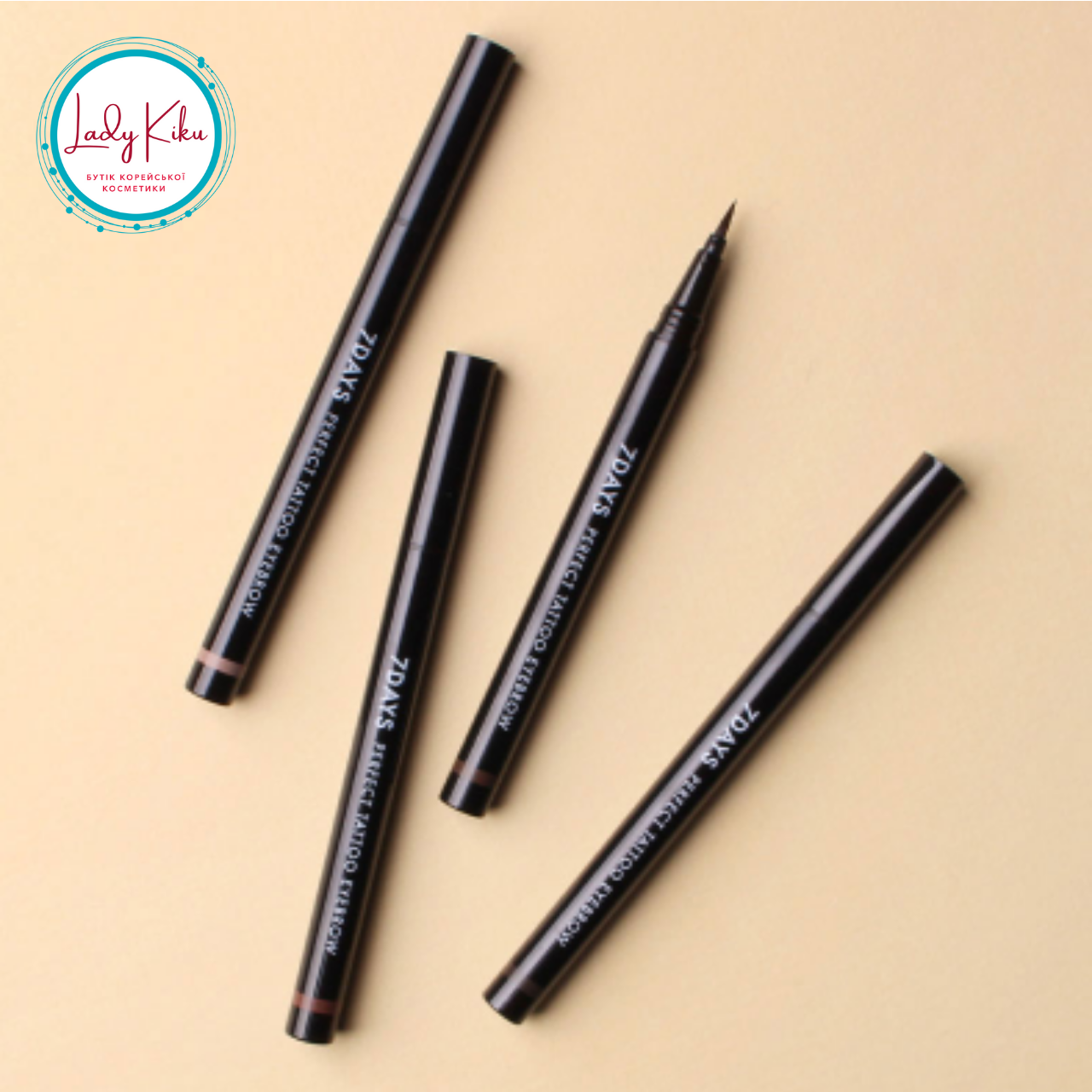 Підводка тінт для брів темно-коричневий TonyMoly 7 Days Perfect Tatoo Eyebrow # 04 Dark Brown, 0.4g