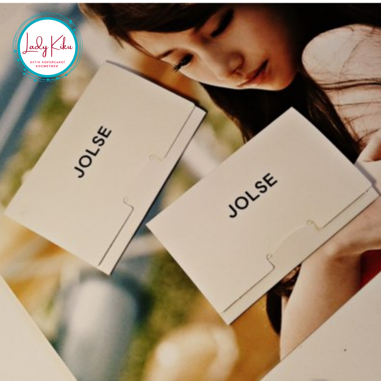 Матуючі серветки для жирної та комбінованої шкіри Jolse Blotting Paper, 25шт