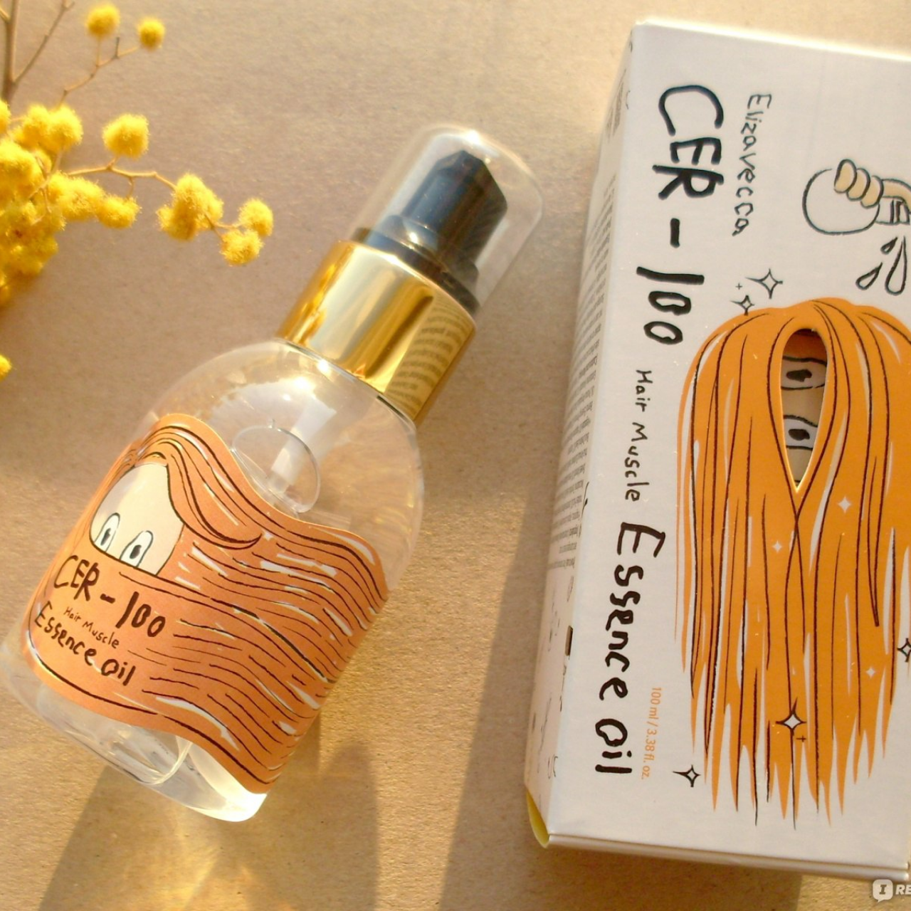 Есенція на основі олій для зміцнення волосся Elizavecca CER-100 Hair Muscle Essence Oil, 100ml