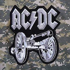 Шеврон AC/DC (For Those About To Rock) на липучці