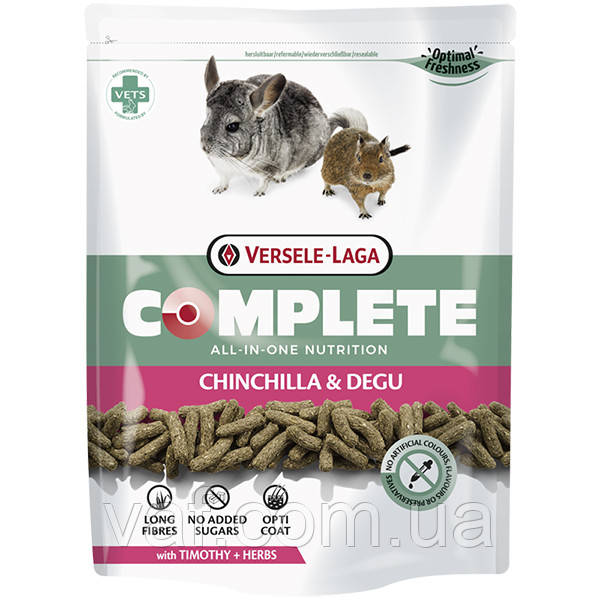 Versele-Laga Complete Chinchilla & Degu корм для шиншил і дегу