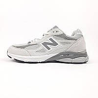 Демисезонные мужские кроссовки New Balance 990 світло-сірі 42|Качественные кроссовки на весну/осень