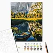 Картина за номерами 40×50. Човен серед гір. Brushme 3783, фото 2
