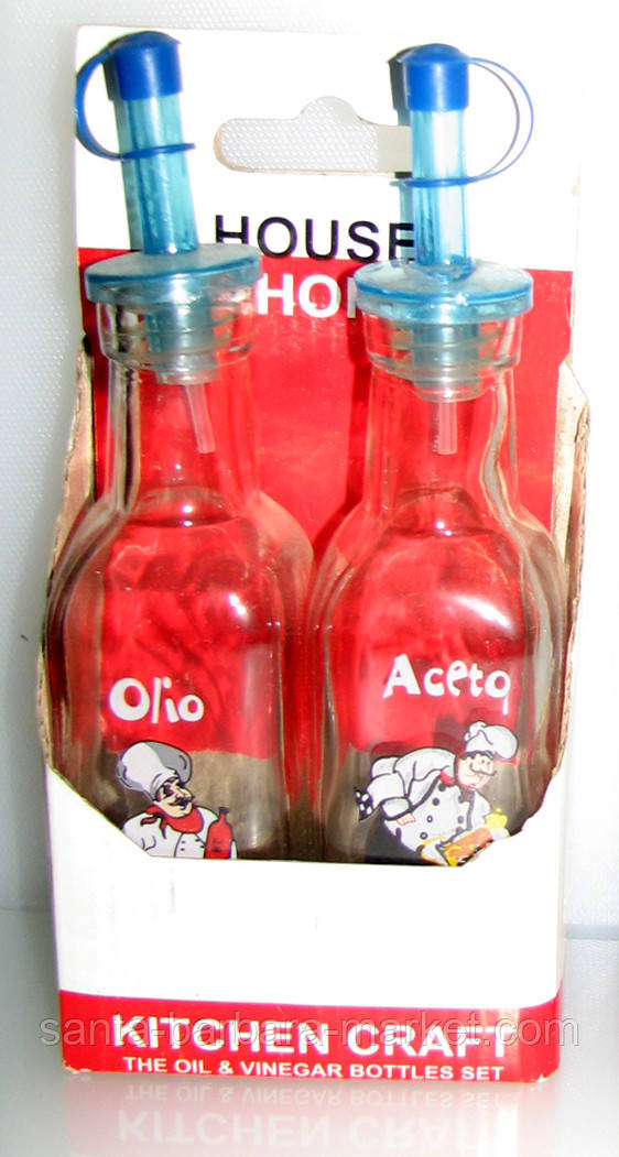 Пляшка для олії "Olio+Aceto", 150 мл пласт. корок