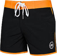 Плавки-шорти для чоловіків Aqua Speed AXEL 7184 чорний, помаранчовий Чол 44-46 (M)