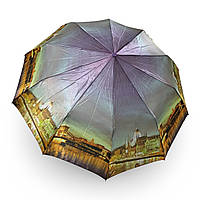 Зонт женский Bellissimo полуавтомат 10 спиц атлас #05004