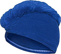Рушник для волосся Aqua Speed HEAD TOWEL 7341 темно-синій Жін 25х65см