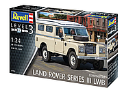 Сборная модель авто Revell 07056 Land Rover Series III LWB 109 commercial 1/24