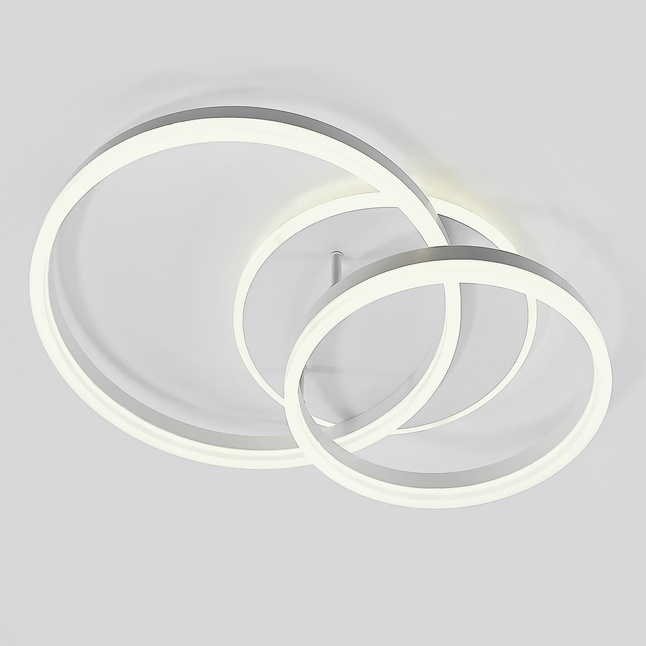 Люстра Led до 15 м2 два кільця білий корпус (5218-30*40 Wh), фото 1
