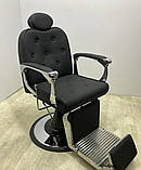 Крісло Barber Марк перукарське чоловіче крісло з підголовником для BarberShop барбер крісла для барбершопу, фото 2