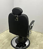 Крісло Barber Марк перукарське чоловіче крісло з підголовником для BarberShop барбер крісла для барбершопу, фото 4