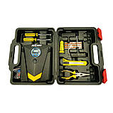 Комплект портативної вулканізації з компресором 120 Вт Globus набір інструментів насадки кейс кабелі, фото 8