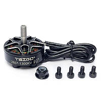 FPV двигун безколекторний Ysido 2807 V2 1300KV black з гарантією