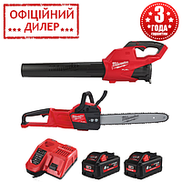 Комплект садовых аккумуляторных инструментов Milwaukee M18 FPP2OP2-802 (4933492817)