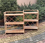 Етажерка плетена з лози. Пот:1268, фото 2